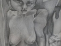 Untitled, pencil on paper, 18x25cm, 2004